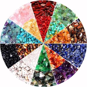 1000PCS Crystal Chip Beads – 5–8mm Natural Irregular Gemstones for DIY Jewelry & Crafts