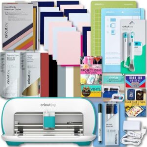 Machine Bundle – Compact DIY Cutter with Card Kit, Smart Vinyl, Mats & Tools for Beginners