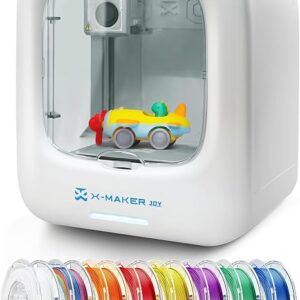 3D Printer – High Precision, Plug-and-Play, Wi-Fi/App Control, Includes 8 PLA Filaments