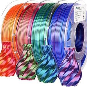 Filament Bundle – Dual Color 1.75mm, 4×200g Spools for FDM Printers