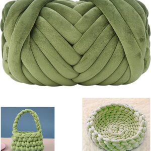 Chunky Cotton Jumbo Yarn – Super Saver Bulky Yarn for Arm Knitting & Pet Blankets