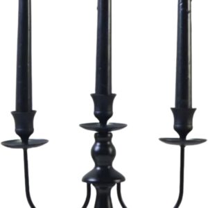 Elegant Metal Candlestick Centerpiece Holder for Weddings, Dining Tables, and Candlelight Events